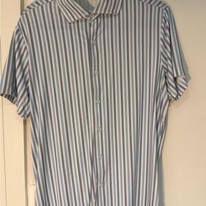 State and Liberty Men’s button-up short-sleeve shirt “The Vito"